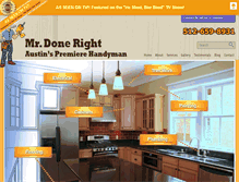 Tablet Screenshot of handyman-austin.com